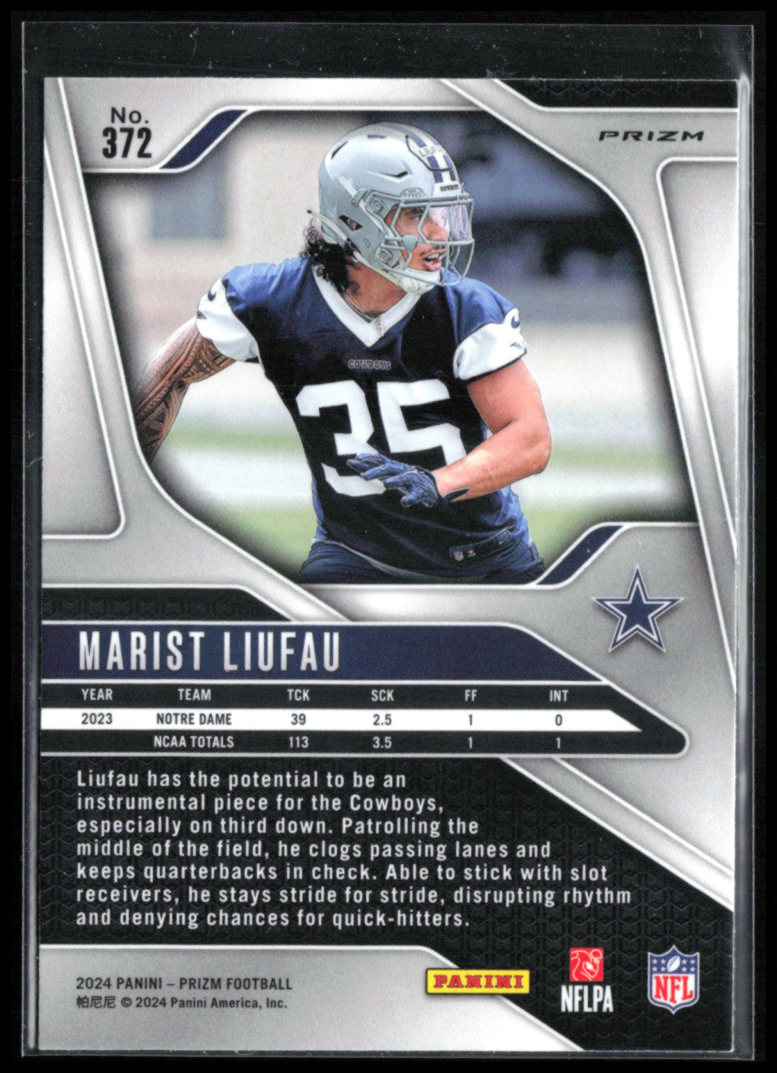 Marist Liufau RC Orange Lazer