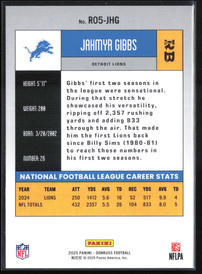 Jahmyr Gibbs