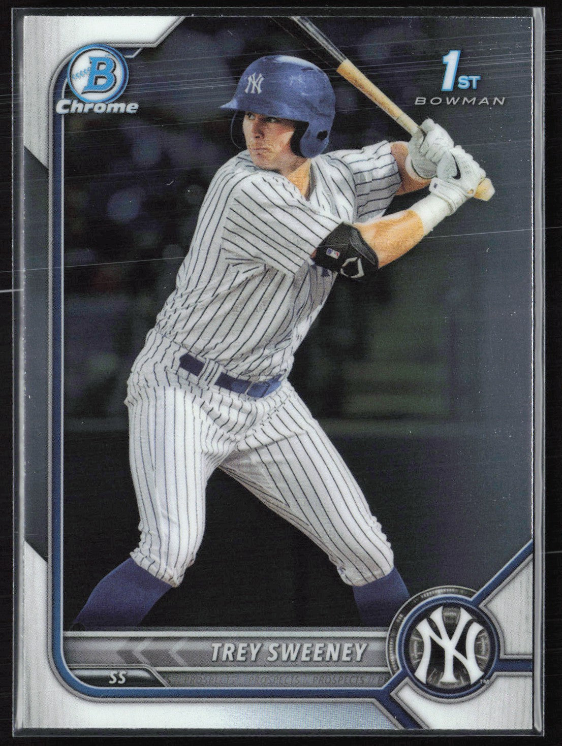 Trey Sweeney 1st Bowman Chrome