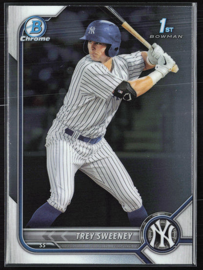 Trey Sweeney 1st Bowman Chrome