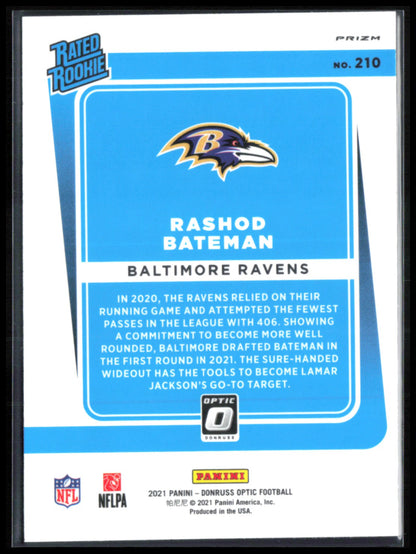Rashod Bateman RC Holo
