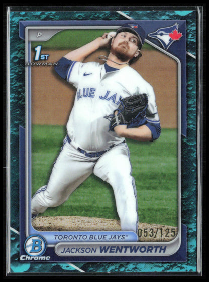 Jackson Wentworth 1st Bowman Lunar Aqua /125