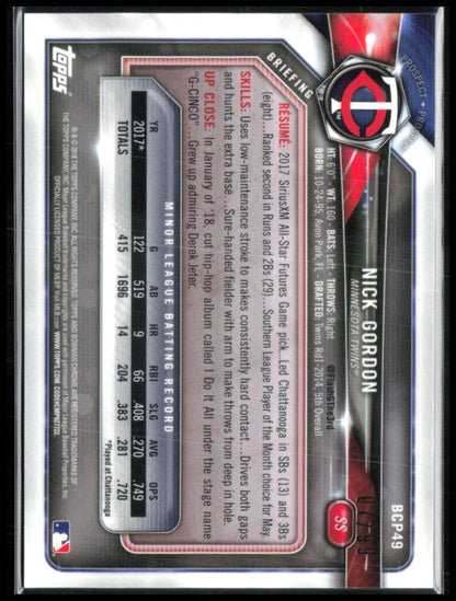 Nick Gordon Green Mojo /99