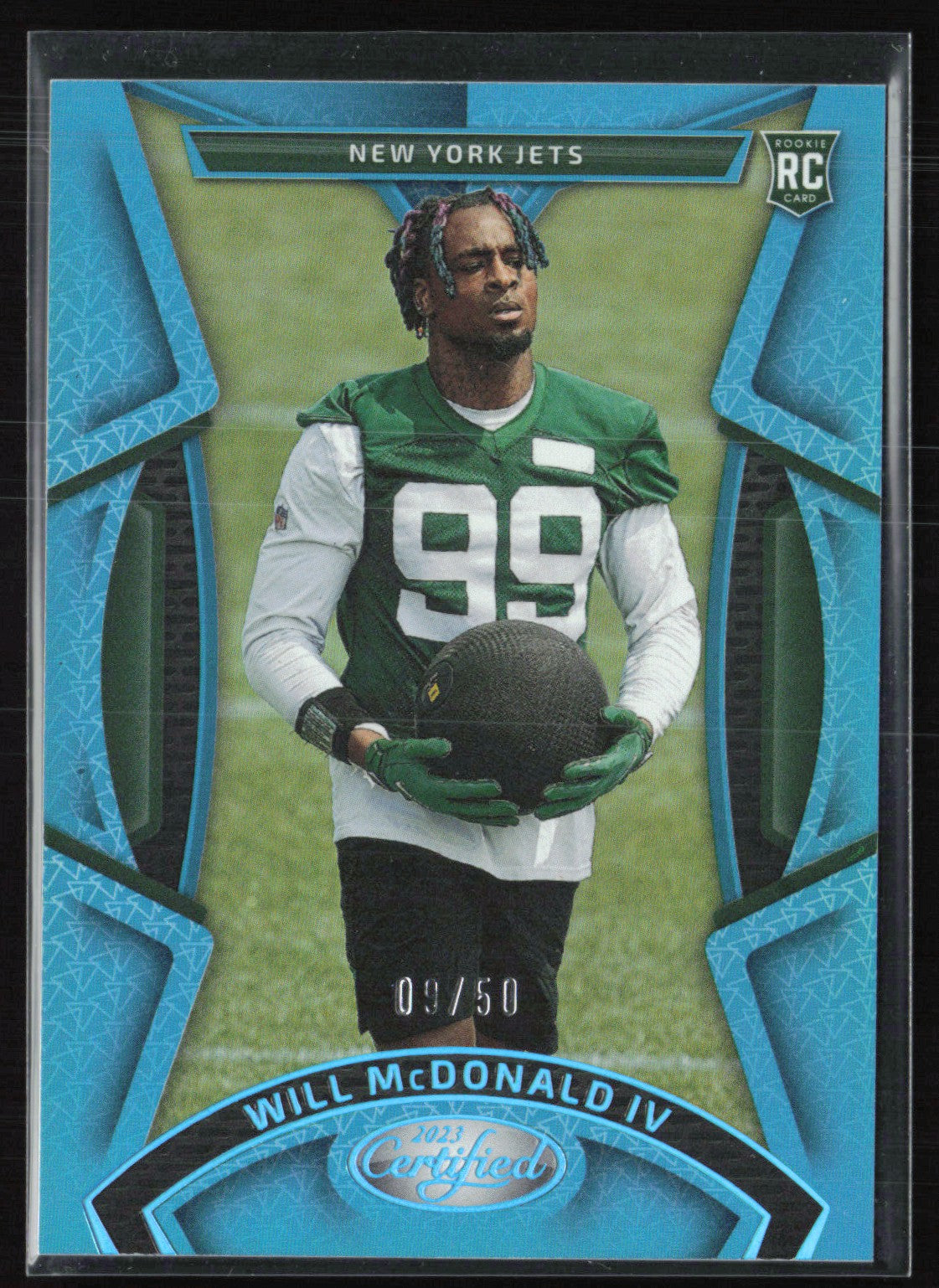 Will McDonald IV RC /50 Teal Mirror