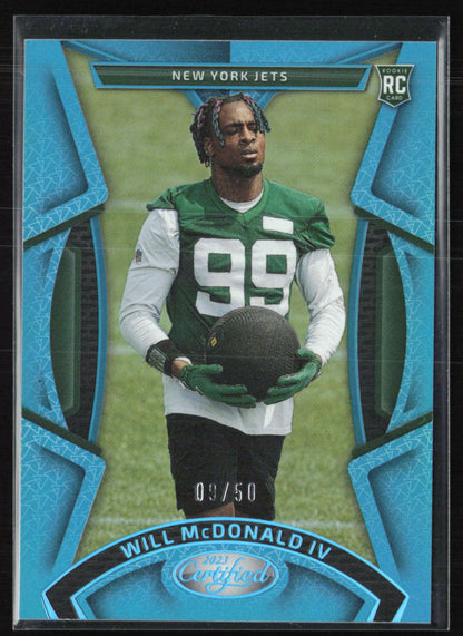 Will McDonald IV RC /50 Teal Mirror