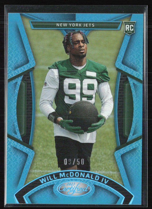 Will McDonald IV RC /50 Teal Mirror