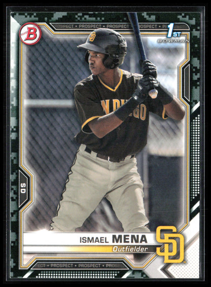 Ismael Mena 1st Bowman Camo