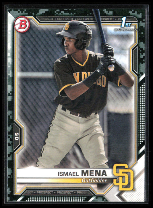 Ismael Mena 1st Bowman Camo