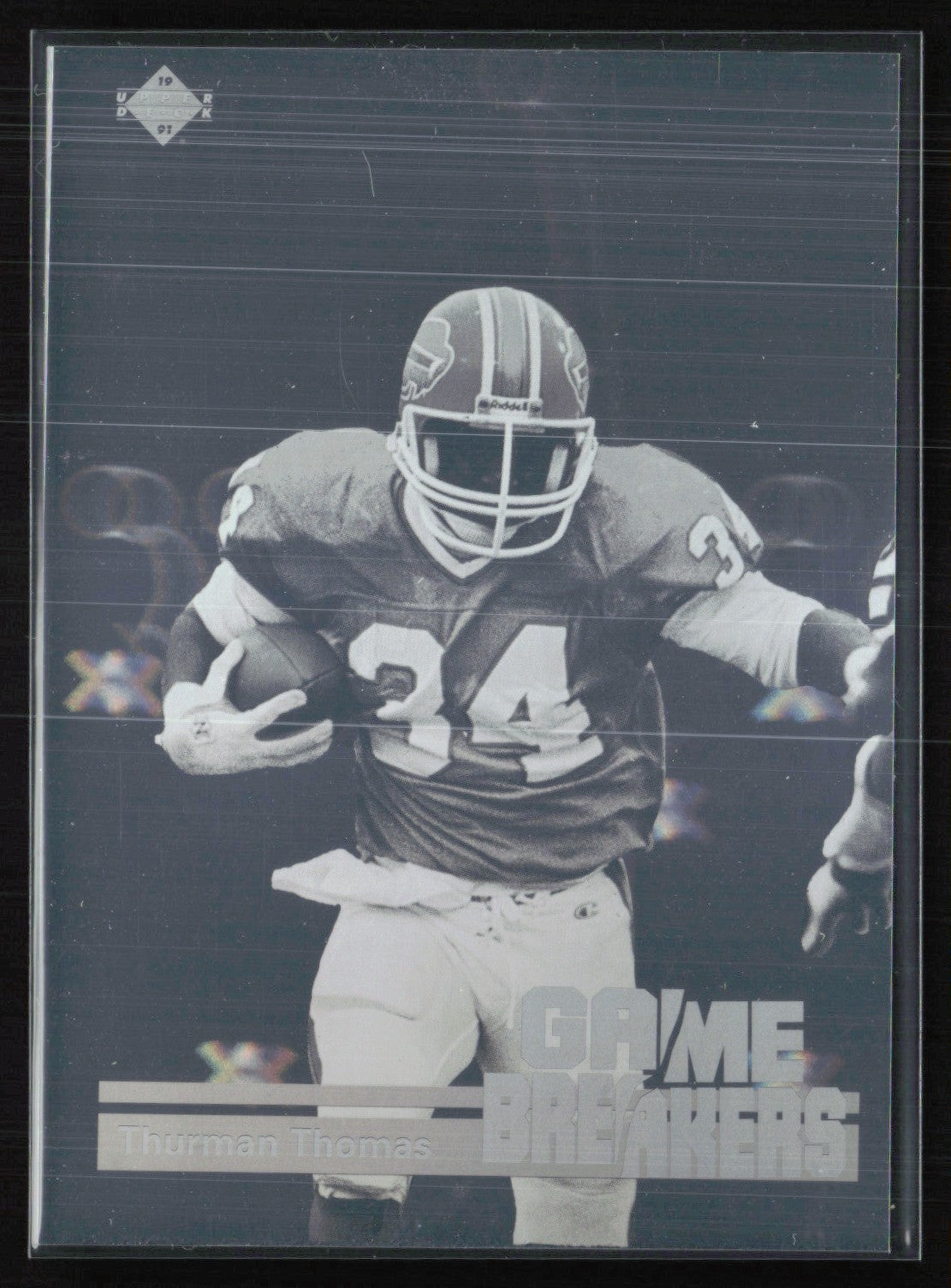 Thurman Thomas Game Breakers Holo