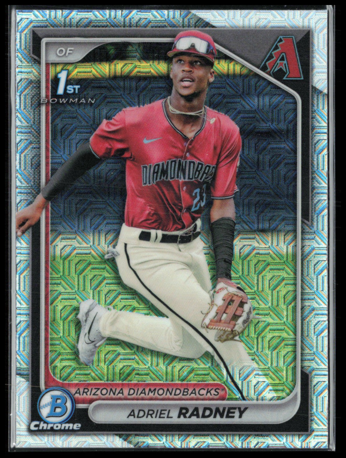 Adriel Radney 1st Bowman Mojo