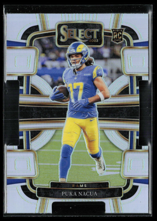 Puka Nacua RC Silver Die-Cut