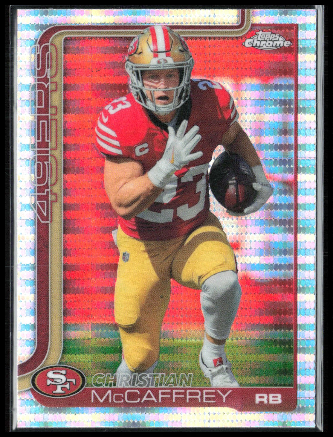 Christian McCaffrey Pulsar Refractor