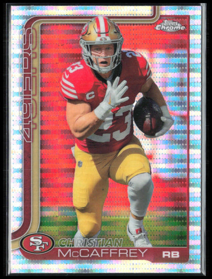 Christian McCaffrey Pulsar Refractor