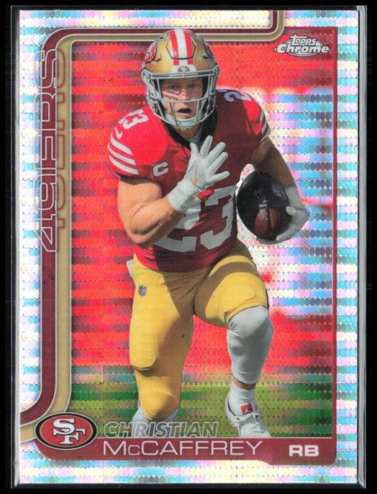 Christian McCaffrey Pulsar Refractor