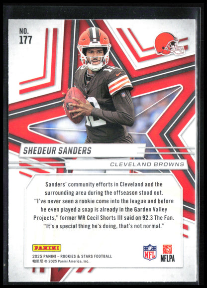 Shedeur Sanders RC