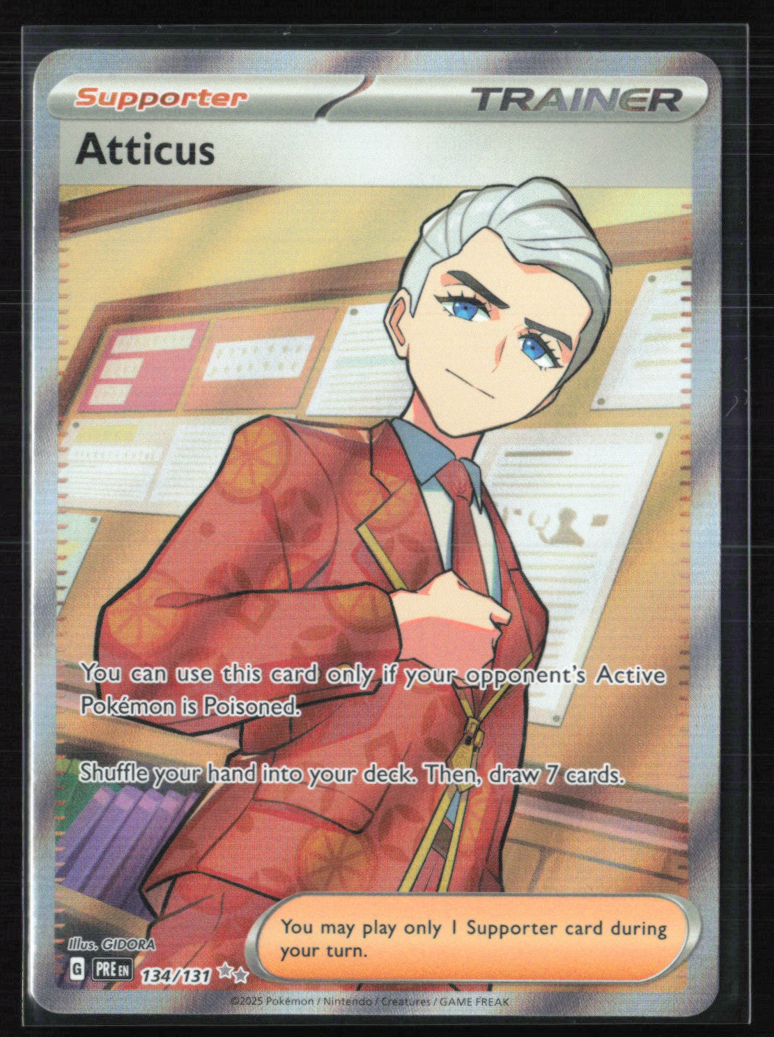 Atticus - 134/131 Trainer Ultra Rare