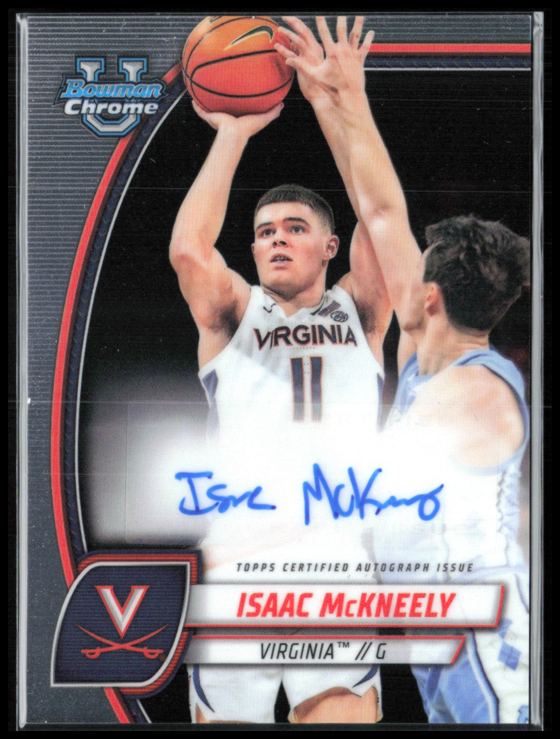 Isaac McKneely Auto 2024-25 Bowman U Chrome