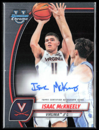Isaac McKneely Auto 2024-25 Bowman U Chrome