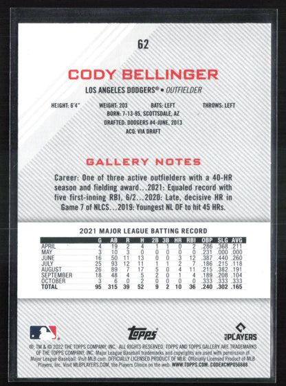 Cody Bellinger Printer Proof