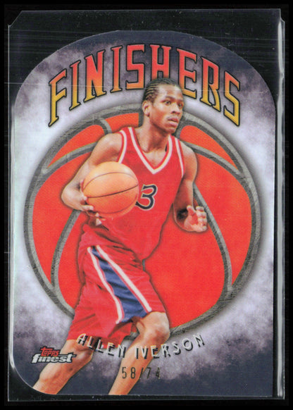 Allen Iverson Finishers /74 Die-Cut