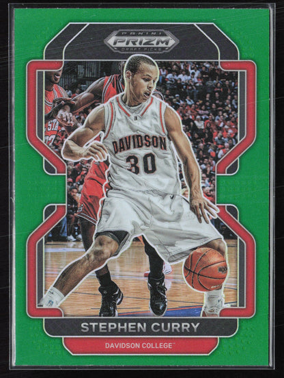 Stephen Curry Green Prizm