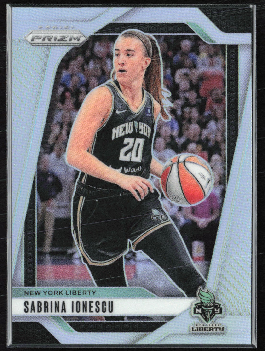 Sabrina Ionescu Silver Prizm