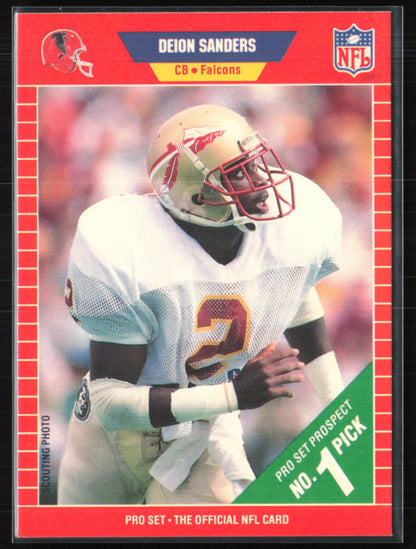 Deion Sanders 1989 Pro Set