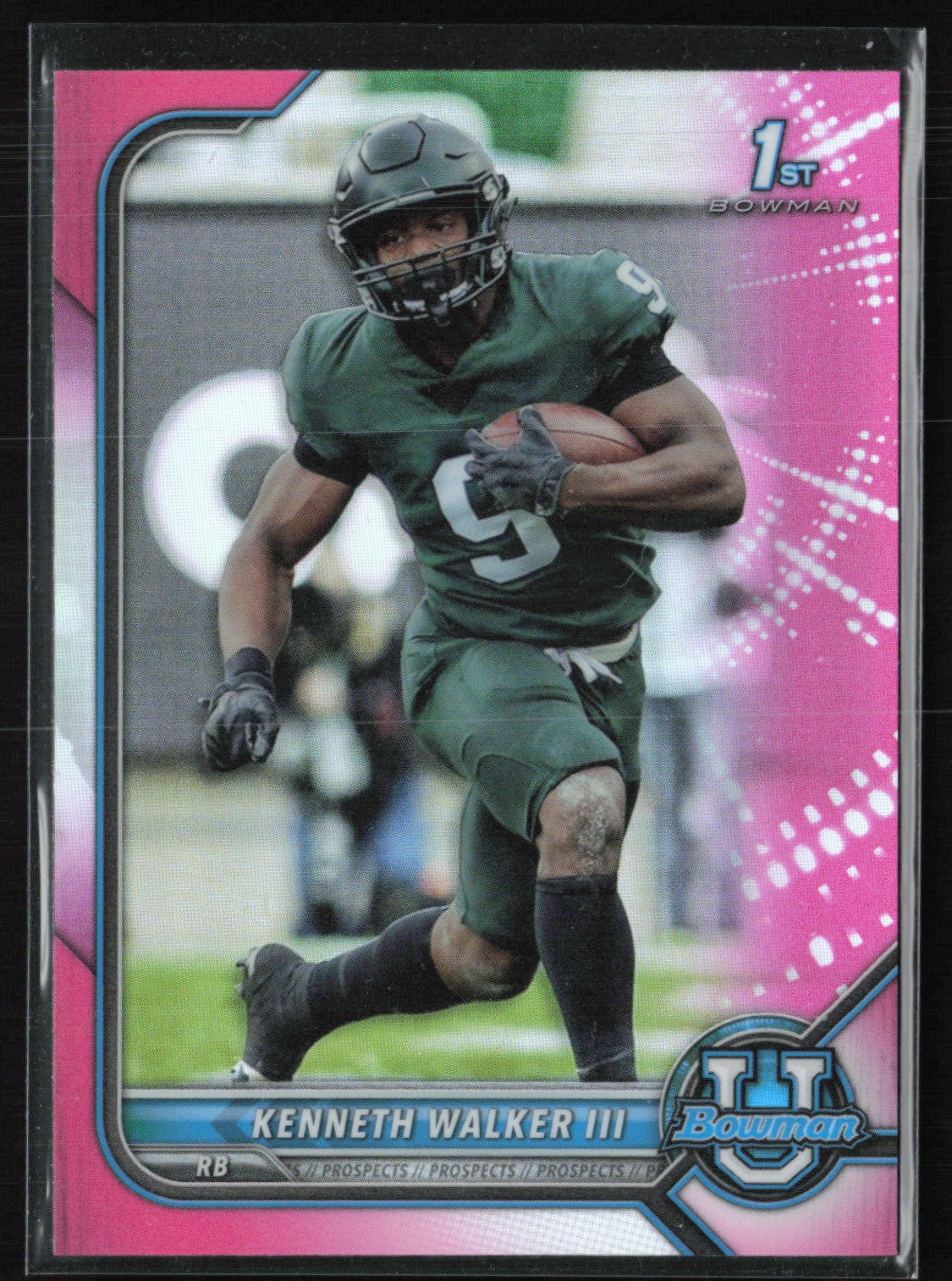 Kenneth Walker III 1st Bowman Pink Refractor