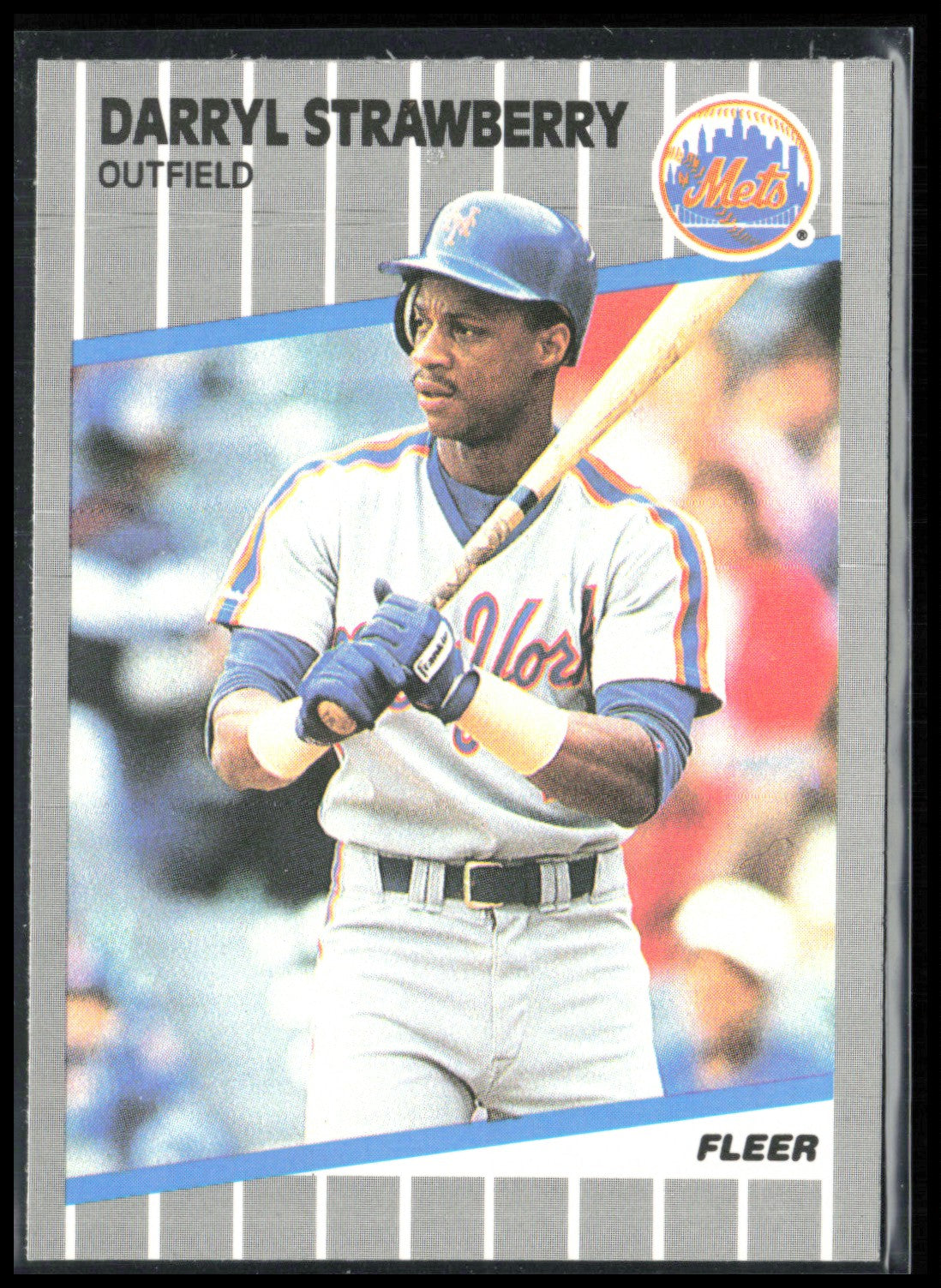 Darryl Strawberry 1989 Fleer