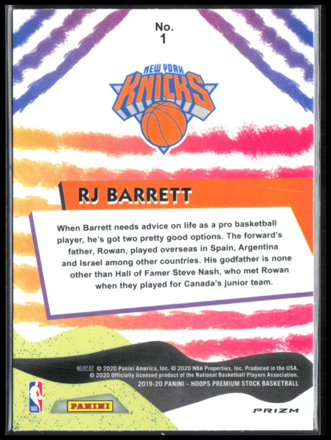 RJ Barrett RC Holo