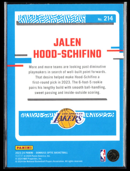Jalen Hood-Schifino RC