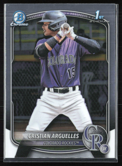Cristian Arguelles 1st Bowman