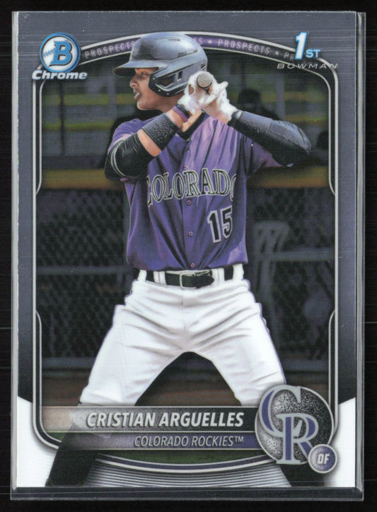 Cristian Arguelles 1st Bowman