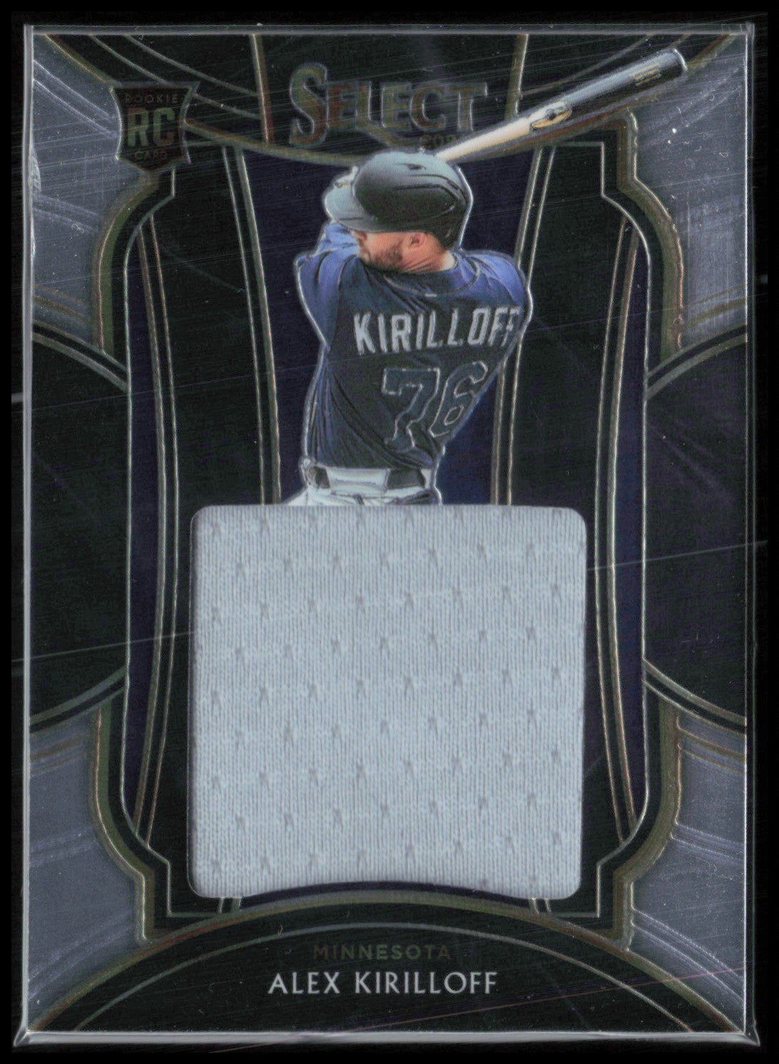 Alex Kirilloff RC Jumbo Player-Worn Relic