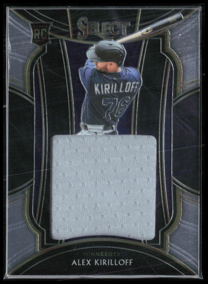Alex Kirilloff RC Jumbo Player-Worn Relic
