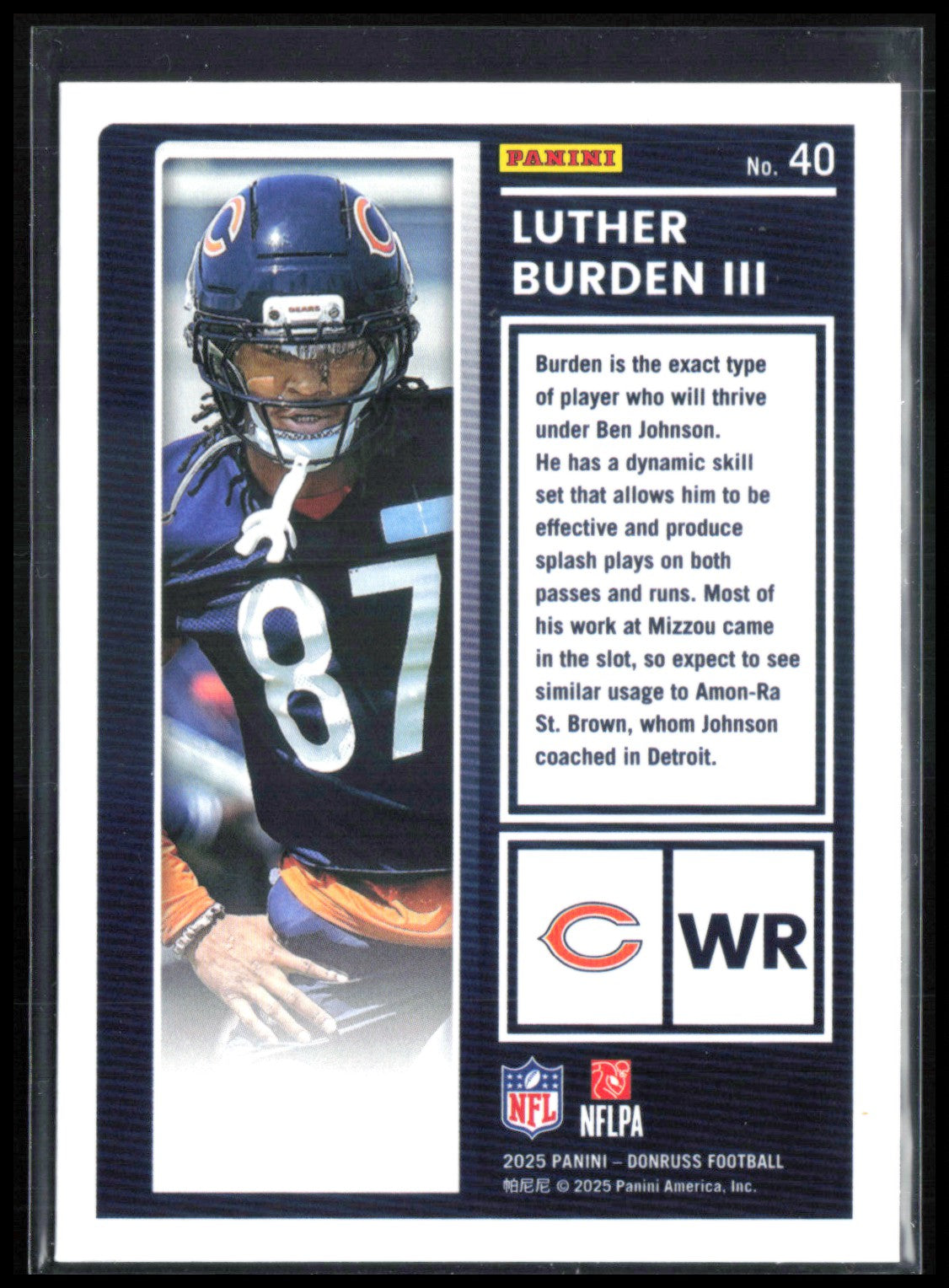 Luther Burden III RC The Rookies
