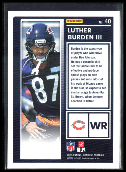 Luther Burden III RC The Rookies