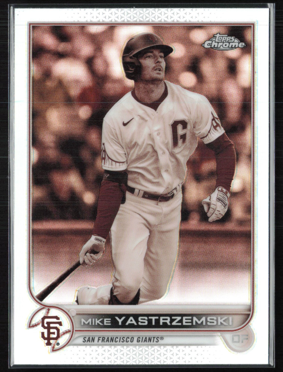 Mike Yastrzemski Sepia Refractor