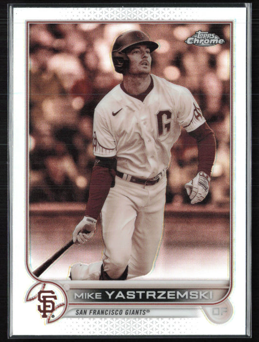 Mike Yastrzemski Sepia Refractor