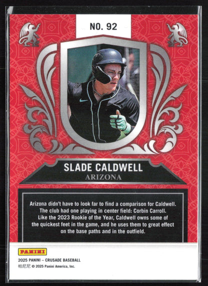 Slade Caldwell Crusade Red Blue