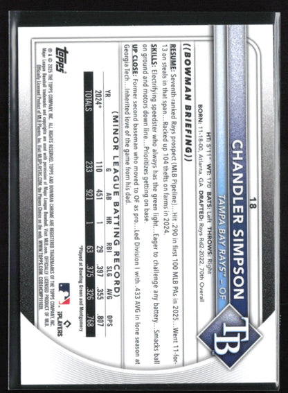 Chandler Simpson RC Silver Pack