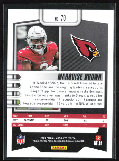 Marquise Brown Red /499