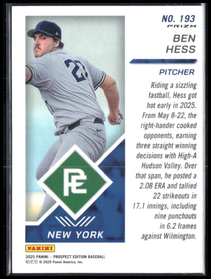 Ben Hess Red Ice Prospect Edition
