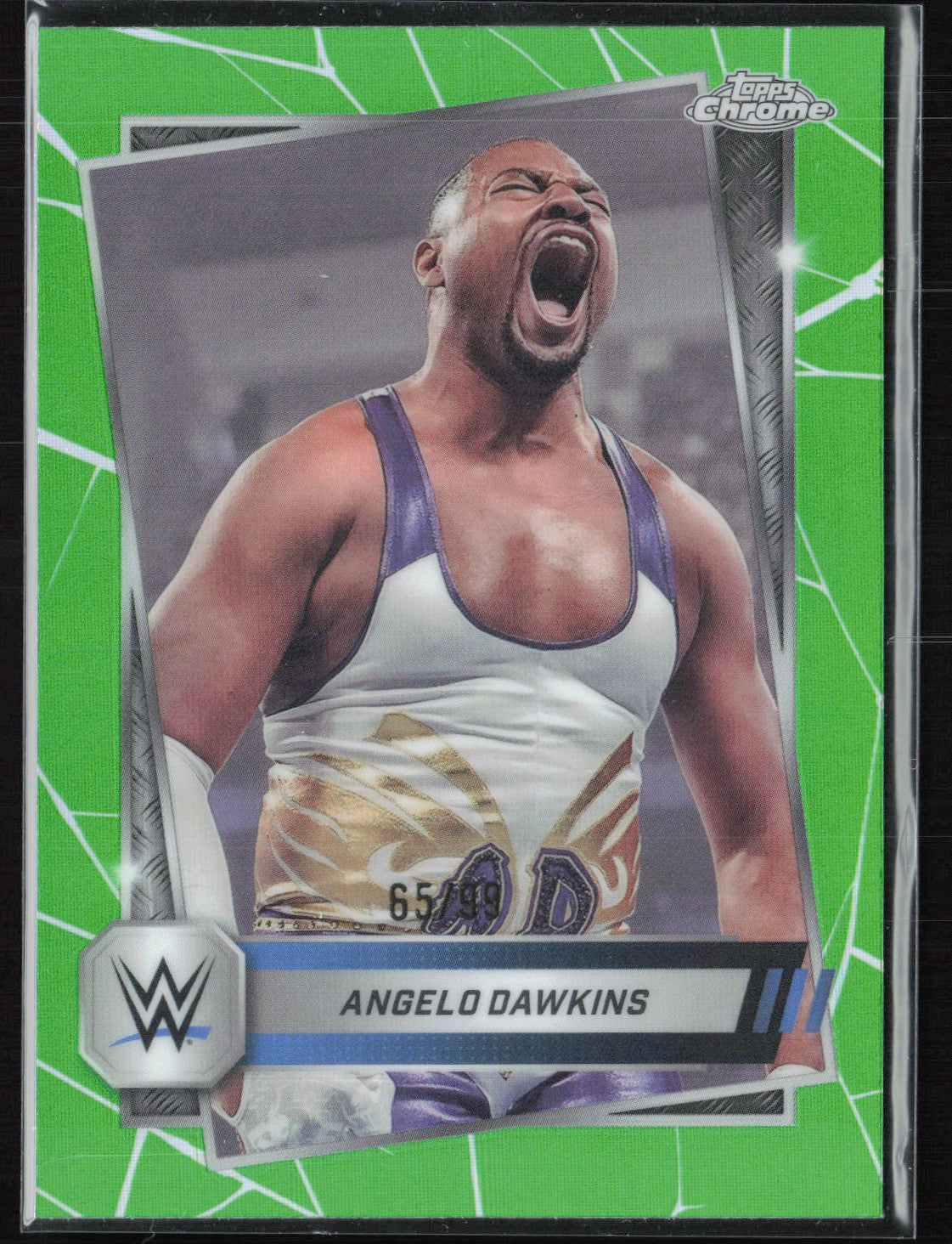 Angelo Dawkins Green Refractor /99