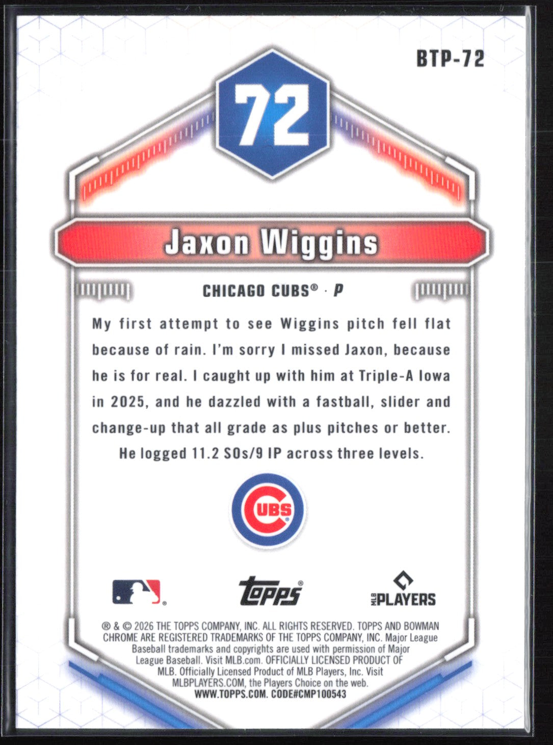 Jaxon Wiggins Top 100
