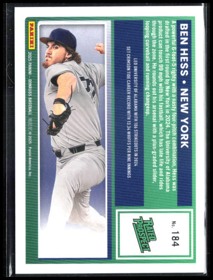 Ben Hess Rated Prospect /99 Purple