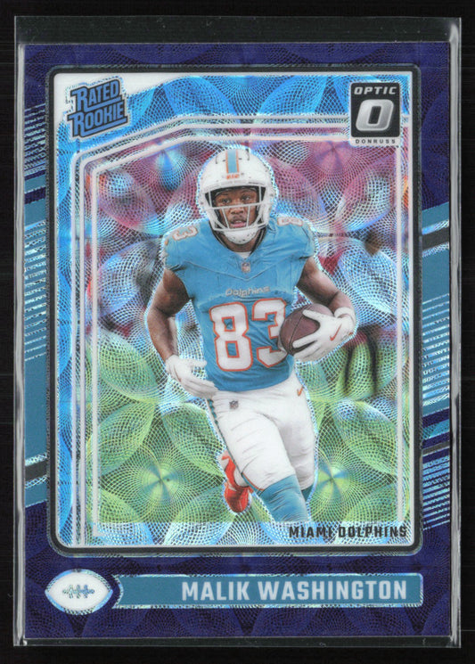 Malik Washington RC Purple Scope