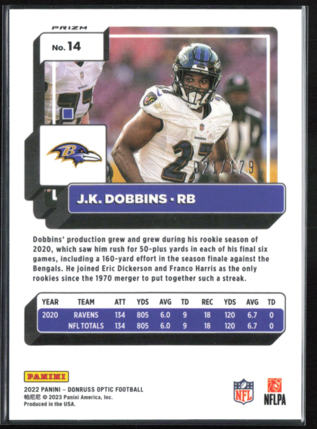 J.K. Dobbins Blue /179