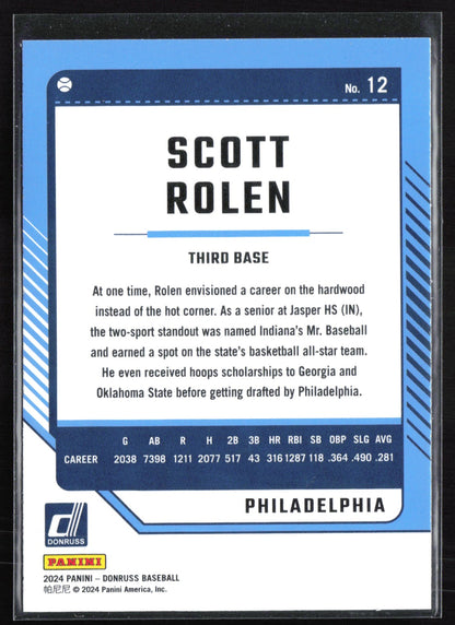 Scott Rolen Liberty Parallel