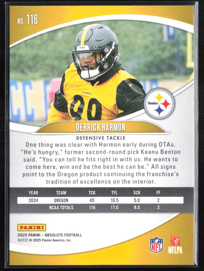 Derrick Harmon RC /325 Stars